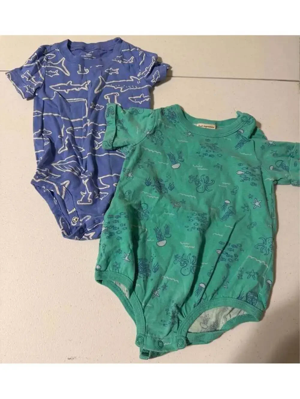 Carter's and First Impressions Baby Bodysuits